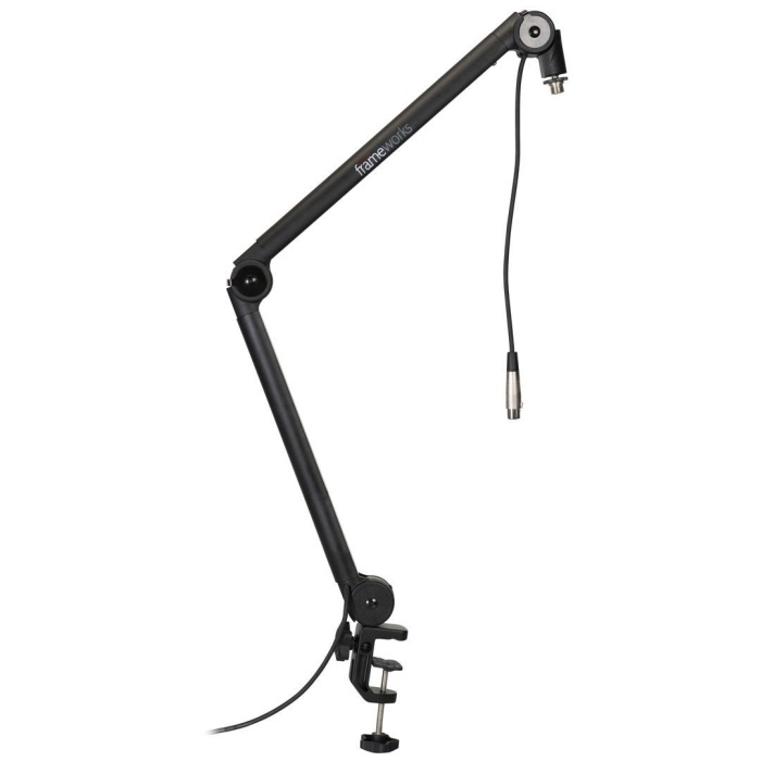 Gator Frameworks 07 0003 Deluxe Frameworks Desktop Mic Boom Stand | Masaüstü Profesyonel Mikrofon Standı